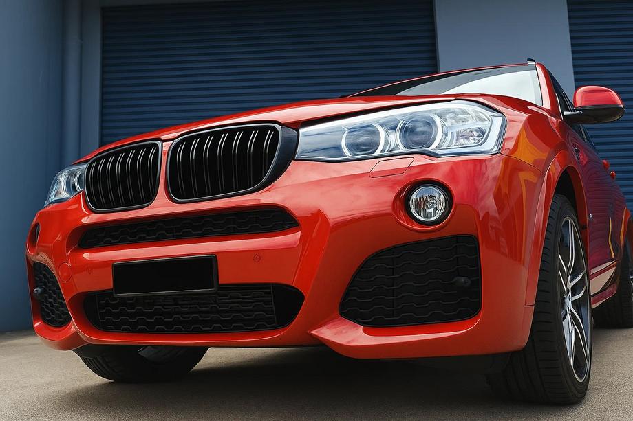 BMW X3 F25 2011-2018 Calandre M-Look (2014-2018, Noir Brillant) Image