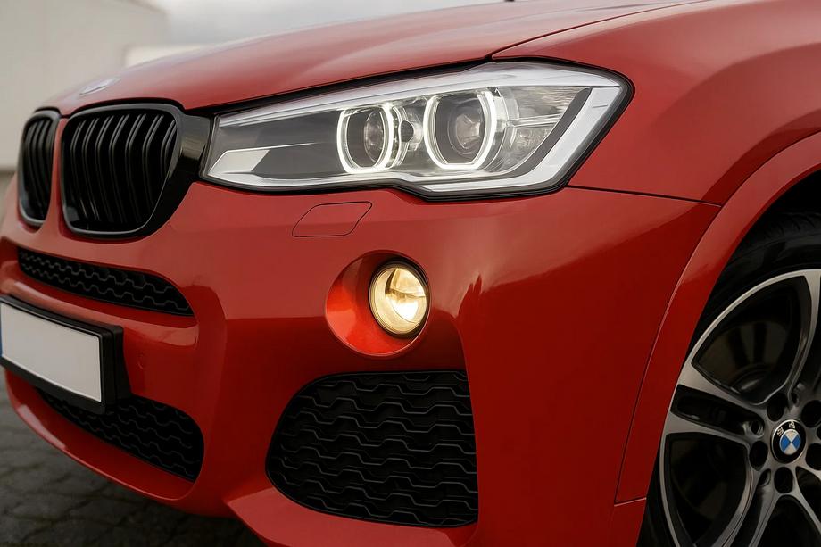 BMW X4 F26 2014-2018 Calandre M-Look (Noir Brillant) Image