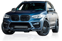 BMW X3 G01 2018- Calandre M-Look (Noir Brillant) photo 1