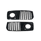 Audi A5 2007-2015 Grilles de feux antibrouillard RS-Style (pour S-Line, 2007-2011, 2 pcs, Noir) photo 2