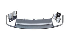 Audi A4 B8 2007-2015 Diffuseur Arrière avec Sorties d'Échappement S-Style (2007-2011) photo 1