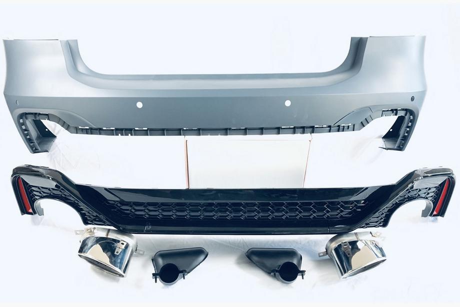 Audi A7 2018- Pare-chocs arrière complet RS-Style Image