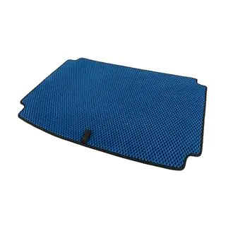 Tapis de coffre EVA (E-Niro 2018-2022, avec caisson de basses, Bleu) photo 2