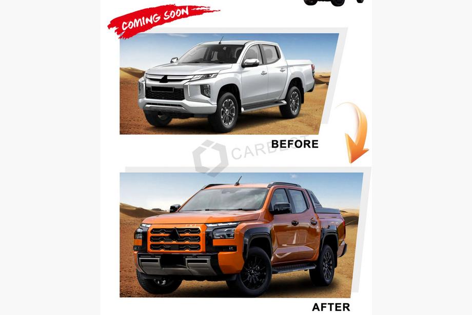 Mitsubishi L200 2015-2024 Kit de Mise a Jour Facelift 2025 (Ensemble Complet) Photo 2