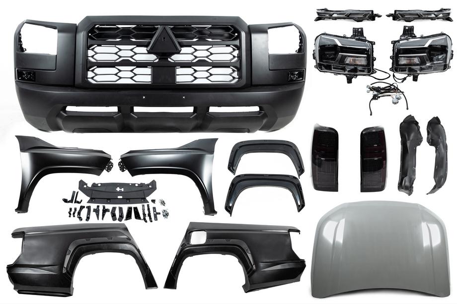 Mitsubishi L200 2015-2024 Kit de Mise a Jour Facelift 2025 (Ensemble Complet) Photo 1