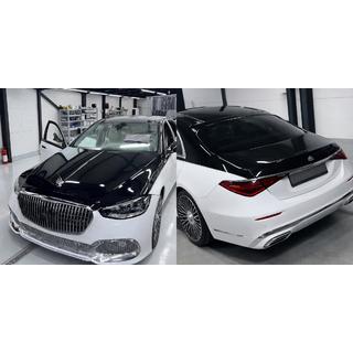 Kit restylage vers W223 Maybach (avec poignées de porte et inserts) photo 2