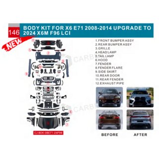 Kit restylage vers X6M F96 LCI photo 3