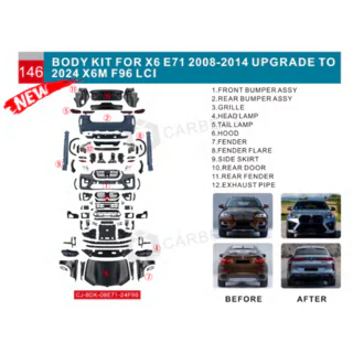 Kit restylage vers X6M F96 LCI photo 3