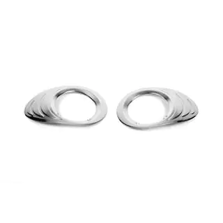Entourages de phares antibrouillard 2008-2013 (2 pcs, inox) photo 2