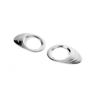 Entourages de phares antibrouillard 2008-2013 (2 pcs, inox) photo 3