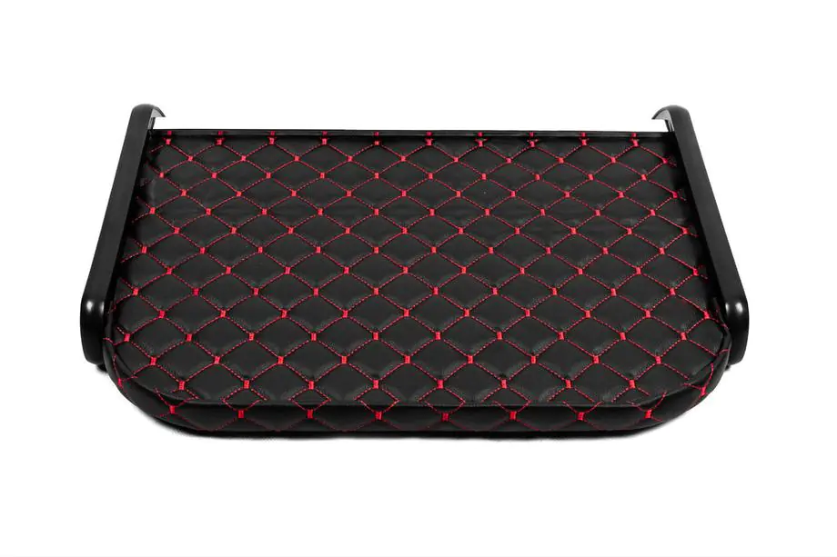 Renault Master 2011-2023 Tablette de tableau de bord (Noir avec surpiqûre rouge) Photo 4