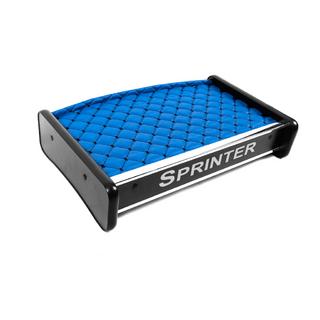 Tablette de tableau de bord (2000-2006, Bleu avec surpiqûre noire) Mercedes Sprinter W901/902/903/904/905 1995–2006 photo 3