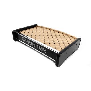 Tablette de tableau de bord (2000-2006, Beige avec surpiqûre noire) Mercedes Sprinter W901/902/903/904/905 1995–2006 photo 2