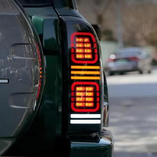 Feux arrière LED Smoke Black (2004-2008, 2 pcs) Nissan Patrol Y61 1997-2011 photo 2