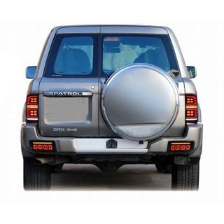 Feux arrière LED Smoke Black (1999-2004, 2 pcs) Nissan Patrol Y61 1997-2011 photo 2