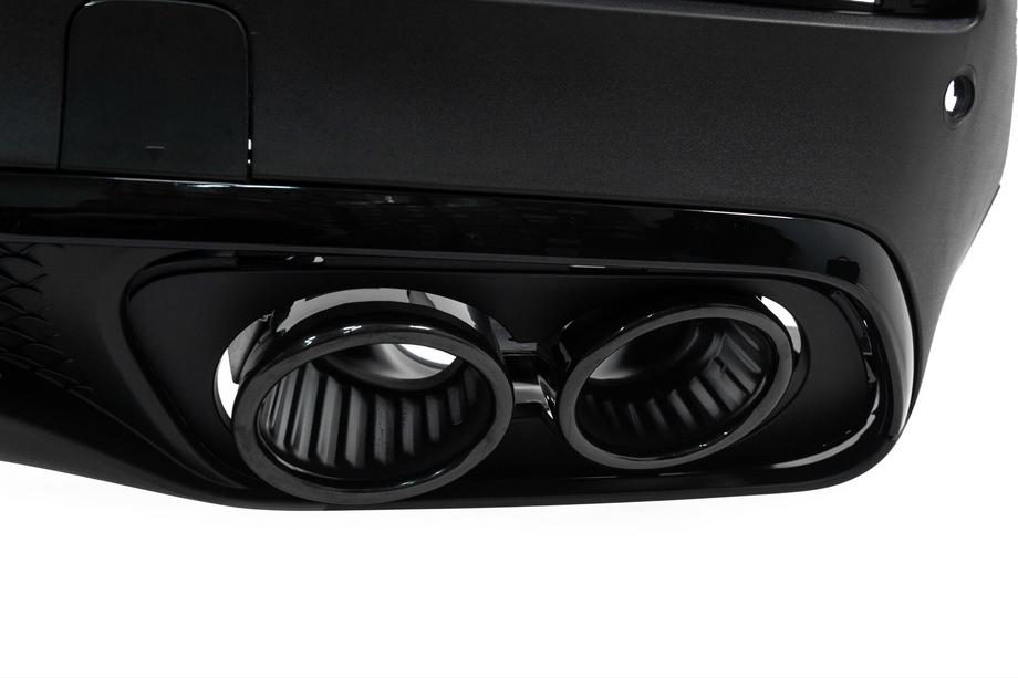 Mercedes GLS X167 2019- Diffuseur arrière avec sorties Black (design GLS53) Photo 10