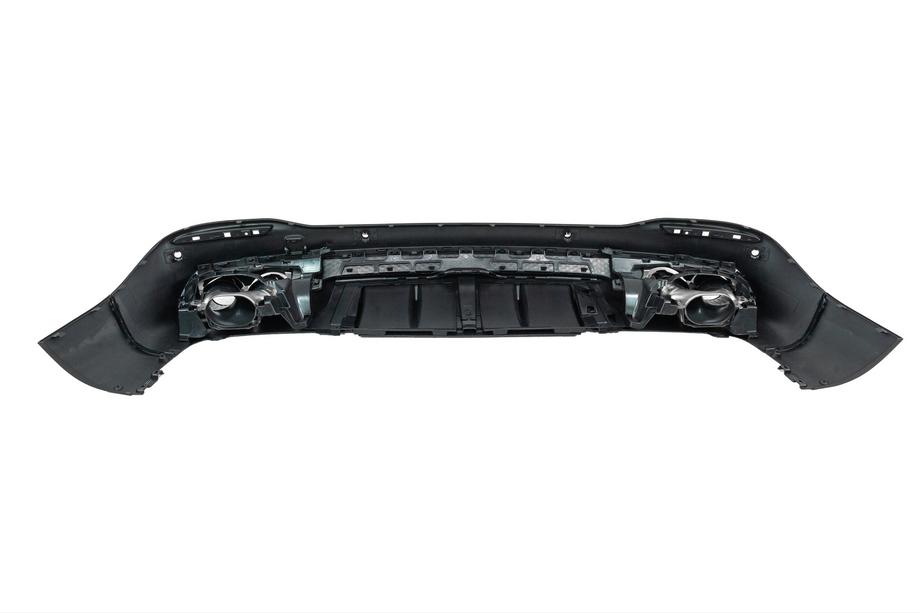 Mercedes GLS X167 2019- Diffuseur arrière avec sorties Black (design GLS53) Photo 9