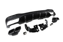 Mercedes GLE/ML class W166 2011-2018 Diffuseur arrière pour GLE (design GLE63 Black) photo 4