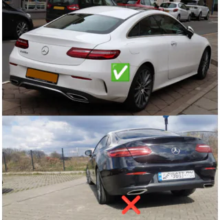 Diffuseur Arrière Black avec Sorties Black (Design AMG53) photo 4