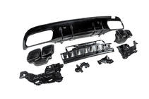 Mercedes C-class W205 2014-2021 Diffuseur arrière avec embouts Black (Design C63 2018-2021) photo 5