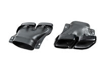 Mercedes C-class W205 2014-2021 Diffuseur arrière avec embouts Black (Design C63 2018-2021) photo 7