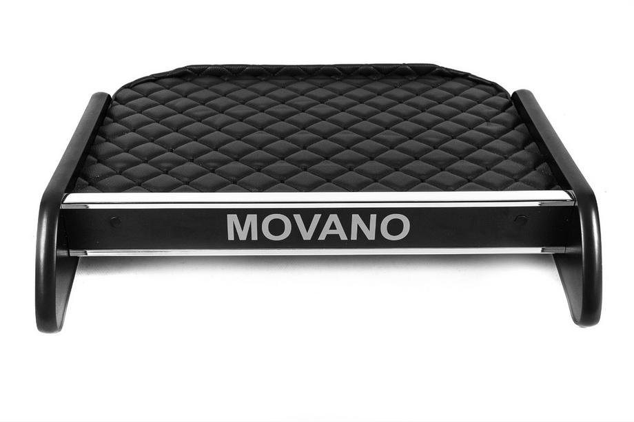 Opel Movano 2010-2021 Tablette de tableau de bord (Noir avec surpiqûre noire) Image