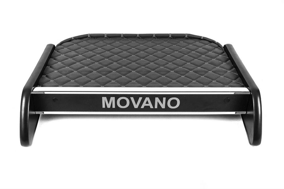 Opel Movano 2010-2021 Tablette de tableau de bord (Gris avec surpiqûre grise) Image