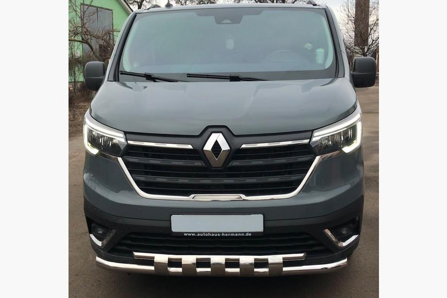 Renault Trafic 2015- Barre Avant Shark ST015 (2021+, Inox) Image