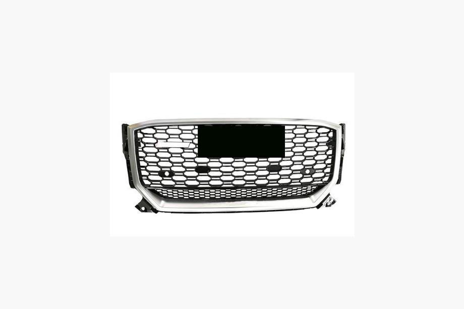 Audi Q2 2016- Calandre Avant RSQ-Style (2016-2024, Noir avec Chrome) Image