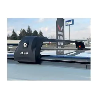 Barres de toit pour barres de toit intégrées avec clé Ecem V2 (lot de 2) photo 1