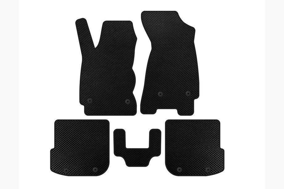 Audi A4 B5 1994–2001 Tapis de sol EVA (Sedan, Noir) Image