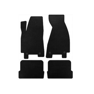 Tapis de sol EVA (1991-1996, Coupé, noir) Audi 80/90 1987-1996