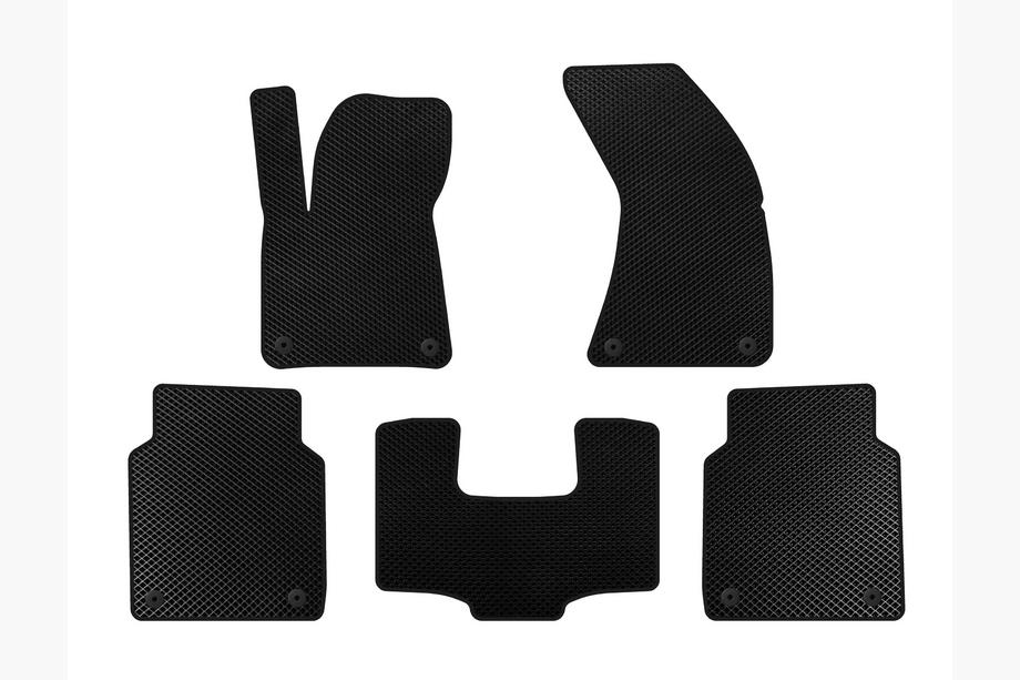 Audi A8 2010-2018 Tapis de sol EVA (Long, Noir) Image