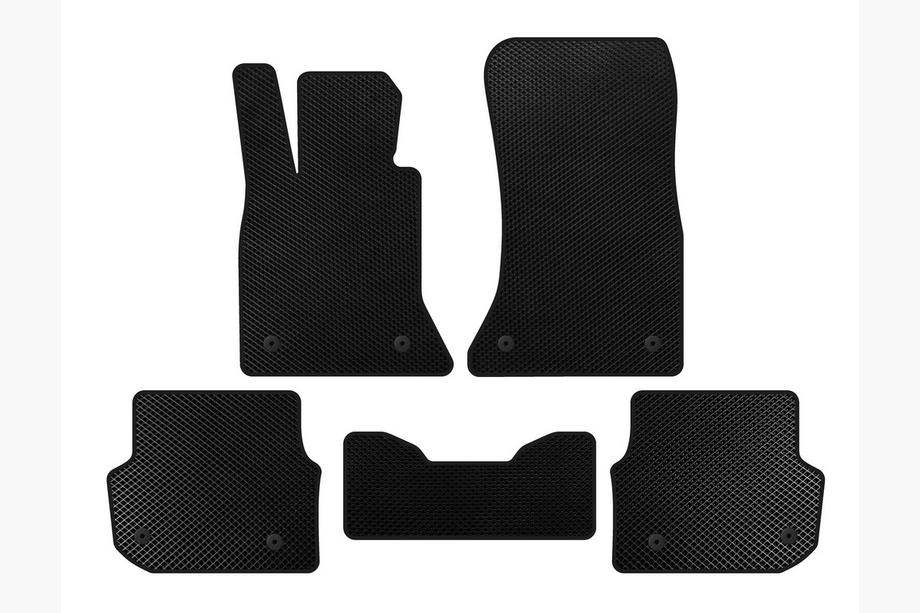 BMW 5 Series F10/F11 2010–2016 Tapis de sol EVA (pour F-11, Noir) Photo 1