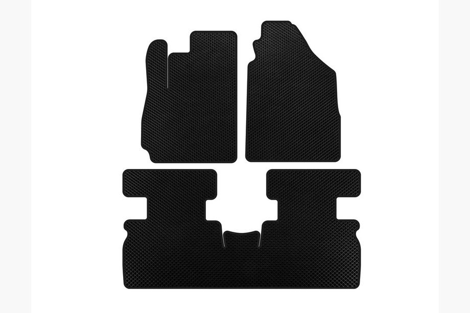 Jetour X70 2018- Tapis de sol EVA (2 Rangées, Noir) Image