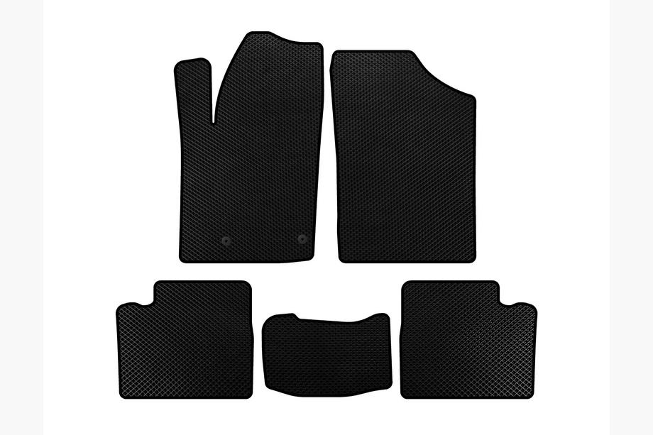 Citroen Berlingo 1996-2008 Tapis de sol EVA (Noir) Image