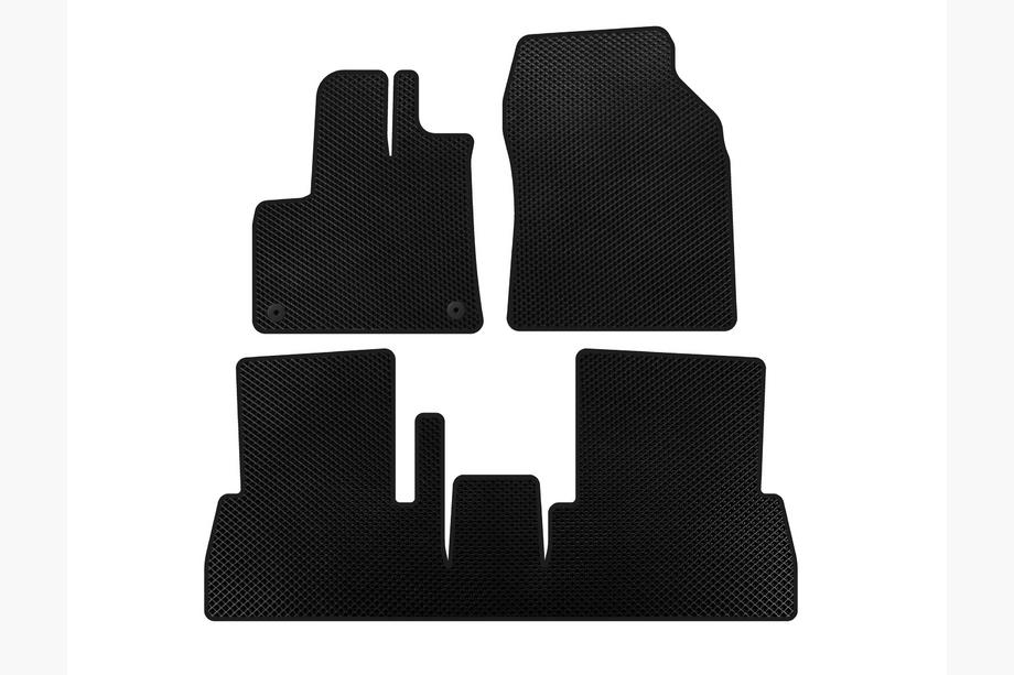 Citroen Berlingo/Multispace 2018- Tapis de sol EVA (Boîte Manuelle, Noir) Image