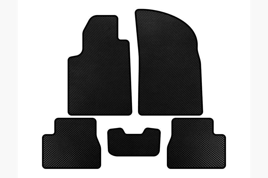 Citroen C-3 2002-2009 Tapis de sol EVA (Noir) Image