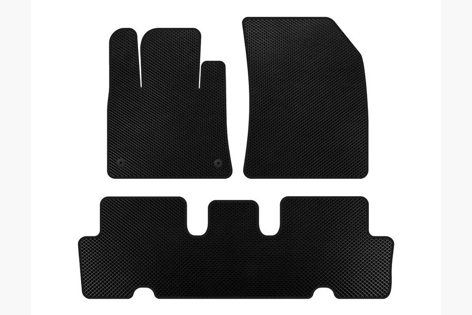 Citroen C-4 Picasso 2013–2022 Tapis de sol EVA V1 (2 Rangées, Noir) Image