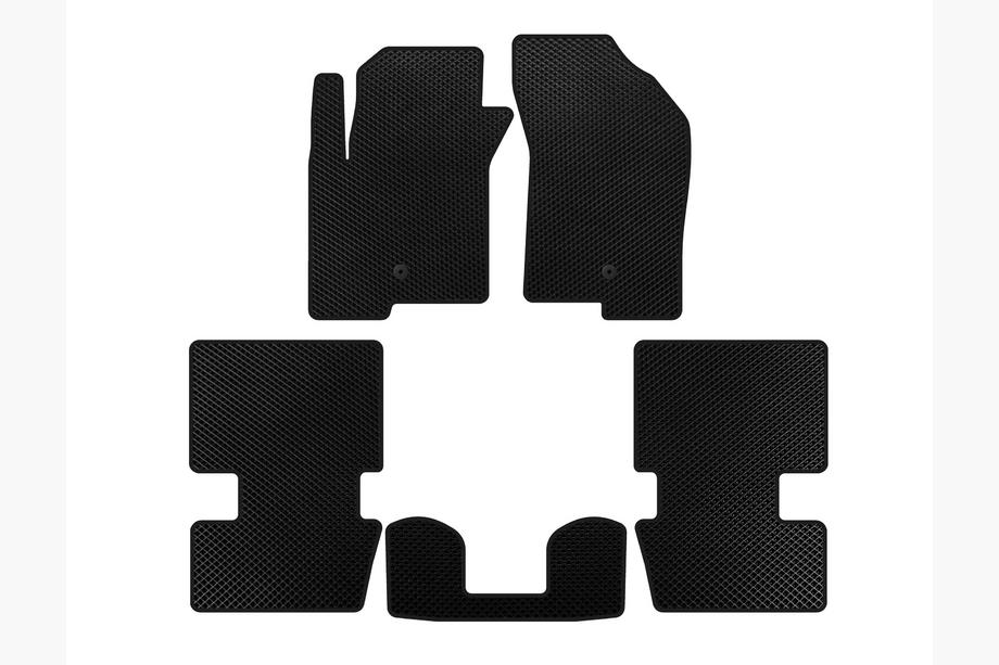 Dodge Caliber 2006-2011 Tapis de sol EVA (HB, Noir) Image