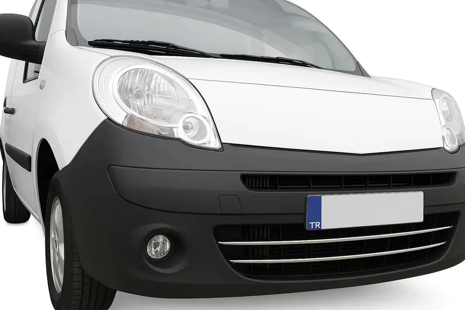 Renault Kangoo 2008–2020 Couvre pare-chocs avant en acier inoxydable (2 pcs) Image