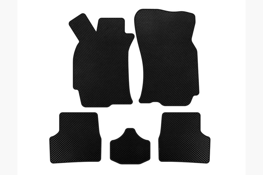 Fiat Albea 2002-2012 Tapis de sol EVA (SD, Noir) Image