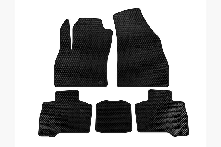 Fiat Fiorino/Qubo 2008-2024 Tapis de sol EVA (pour Qubo, 2016+, Noir) Image