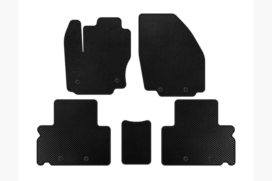 Ford S-Max 2007-2014 Tapis de sol EVA (Noir) Image