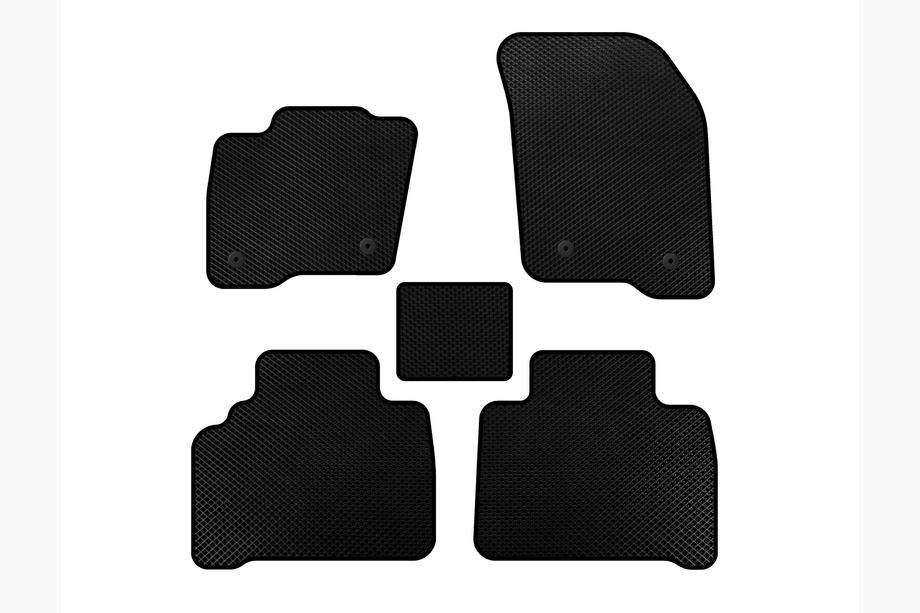 Ford S-Max 2015- Tapis de sol EVA (Noir) Image