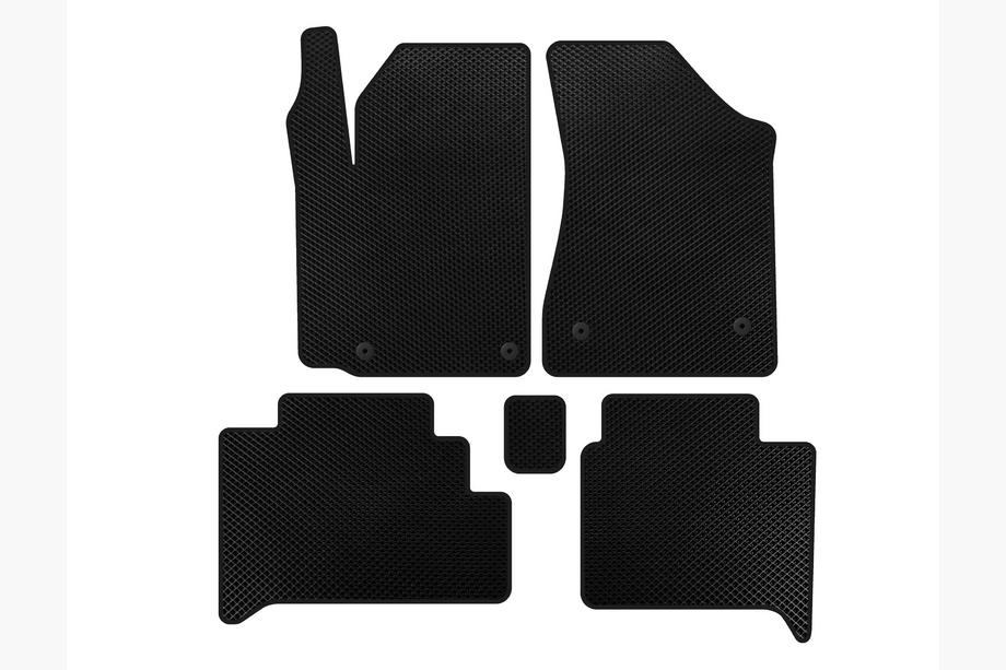Geely GC-5 2010-2015 Tapis de sol EVA (HB, Noir) Image