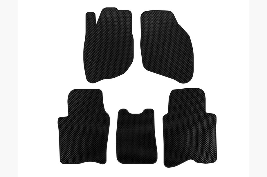 Honda City 2002-2008 Tapis de sol EVA (SD, Noir) Image