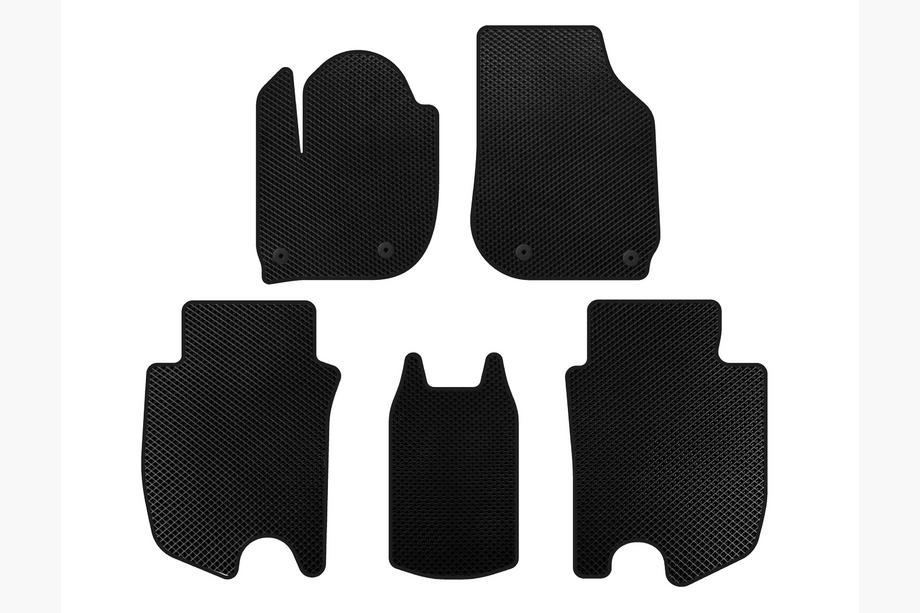 Honda FIT/Jazz 2014–2020 Tapis de sol EVA (HB, Hybride, Noir) Image