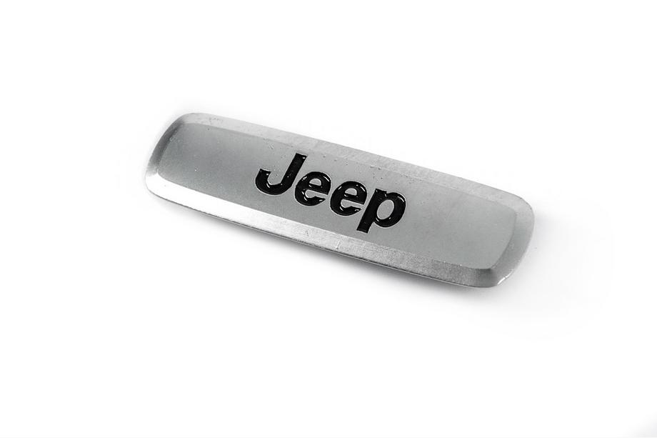 Jeep Badge en aluminium pour tapis de sol (1 pc) Image