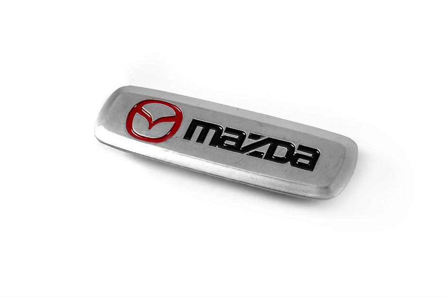 Mazda Badge en aluminium pour tapis de sol (1 pc) Photo 1